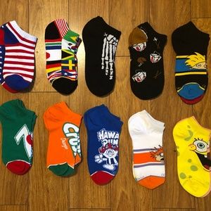 Bundle of ODDSOX Ankle Cut